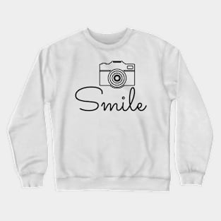 Photographer - Smile Crewneck Sweatshirt